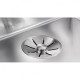 Кухонна мийка з нержавіючої сталі Blanco ZEROX 550-IF з дзеркальним поліруванням (521590)