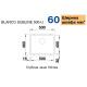 Кам'яна кухонна мийка Blanco SUBLINE 500-U Edition Чорний під стільницю (526340)