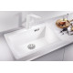 Кам'яна кухонна мийка Blanco PLEON 6 Сірий беж (521686)
