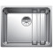 Кухонна мийка з нержавіючої сталі Blanco ETAGON 500-IF В рівень зі стільницею (521840)