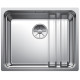 Кухонная мойка с нержавеющей стали Blanco ETAGON 500-IF В уровень со столешницей (521840)