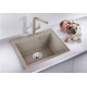 Кам'яна кухонна мийка Blanco PLEON 5 Сірий беж (521675)