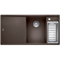 Кам'яна кухонна мийка Blanco AXIA III 6S Кава чаша праворуч обробний столик з безпечного скла (523482)
