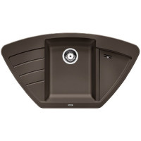 Кам'яна кухонна мийка Blanco ZIA 9 E Кава (515074)