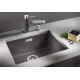 Кам'яна кухонна мийка Blanco SUBLINE 500-U Сірий Беж під стільницю (523439)