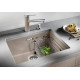 Кам'яна кухонна мийка Blanco SUBLINE 500-U Сірий Беж під стільницю (523439)
