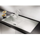Кам'яна кухонна мийка Blanco ZENAR XL 6 S Чорний чаша ліворуч (526059)