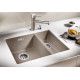 Кам'яна кухонна мийка Blanco SUBLINE 340/160-U Алюметалік під стільницю чаша ліворуч (523550)