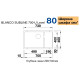 Каменная кухонная мойка Blanco SUBLINE 700-U Level Алюметаллик под столешницу (523540)