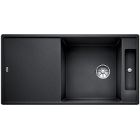 Каменная кухонная мойка Blanco AXIA III XL 6S Антрацит разделочный столик из ясеня (523500)
