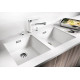 Кам'яна кухонна мийка Blanco SUBLINE 400-U Темна скеля під стільницю (523423)