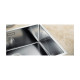 Кухонна мийка з нержавіючої сталі Blanco CLARON 340/180-IF Чаша ліворуч з дзеркальним поліруванням (521607)