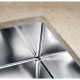 Кухонная мойка с нержавеющей стали Blanco CLARON 450-U под столешницу (521575)