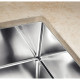 Кухонная мойка с нержавеющей стали Blanco CLARON 500-U под столешницу (521577)