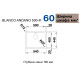 Кухонна мийка з нержавіючої сталі Blanco ANDANO 500-IF в один рівень зі стільницею (522965)