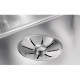 Кухонна мийка з нержавіючої сталі Blanco ZEROX 450-U з дзеркальним поліруванням, під стільницю (521587)