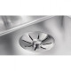 Кухонная мойка с нержавеющей стали Blanco ZEROX 400/400-U с зеркальной полировкой, под столешницу (521620)
