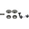 Відвідна арматура InFino Blanco для двох чаш з корзинчатим вентилем 3 ½", без клапана-автомата, satin dark steel (207440)