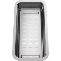 Коландер Blanco багатофункціональний з нержавіючої сталі 371x177 мм (226189) Коландер Blanco багатофункціональний з нержавіючої сталі 371x177 мм (226189)