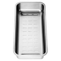 Коландер Blanco нержавіюча сталь 361х167х57 мм (223077) Коландер Blanco нержавіюча сталь 361х167х57 мм (223077)