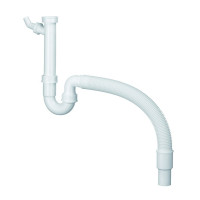 Сифон з гофрованою трубкою Blanco (137262) Сифон з гофрованою трубкою Blanco (137262)
