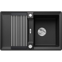 Каменная кухонная мойка Blanco ADIRA 45 S-F Антрацит в уровень со столешницей (527594) Каменная кухонная мойка Blanco ADIRA 45 S-F Антрацит в уровень со столешницей (527594)