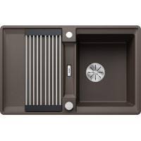 Каменная кухонная мойка Blanco ADIRA 45 S-F Кофе в уровень со столешницей (527600) Каменная кухонная мойка Blanco ADIRA 45 S-F Кофе в уровень со столешницей (527600)