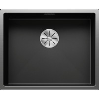 Кухонна мийка з нержавіючої сталі Blanco CLARON 500-IF Dark Steel в рівень зі стільницею (527836)