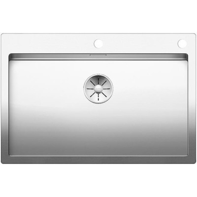 Кухонна мийка з нержавіючої сталі Blanco CLARON 700-IF/A з дзеркальним поліруванням (521634)