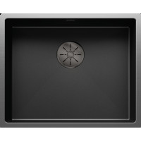 Кухонна мийка з нержавіючої сталі Blanco CLARON 500-U Dark Steel Edition під стільницю (527834)