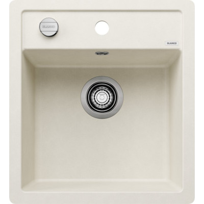Кам'яна кухонна мийка Blanco DALAGO 45-F Ніжний білий в рівень зі стільницею (527060)