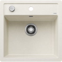 Кам'яна кухонна мийка Blanco DALAGO 5-F Ніжний білий в один рівень зі стільницею (527062)