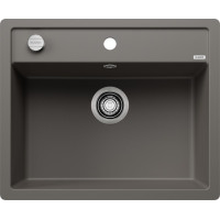 Каменная кухонная мойка Blanco DALAGO 6-F Вулканический серый в уровень со столешницей (527247)