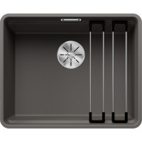 Каменная кухонная мойка Blanco ETAGON 500-F Вулканический серый в уровень со столешницей (527257)