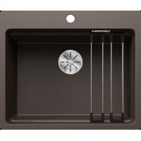 Каменная кухонная мойка Blanco ETAGON 6-F Кофе в уровень со столешницей (527687)