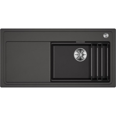 Каменная кухонная мойка Blanco ETAGON XL 6 S Темная скала (528094)