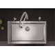 Кухонна мийка з нержавіючої сталі Blanco CRONOS XL 8-IF В рівень зі стільницею (523381)