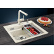 Керамічна кухонна мийка Blanco ETAGON 6 Базальт (525161)