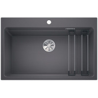 Каменная кухонная мойка Blanco ETAGON 8 Темная скала (525188)