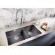 Кам'яна кухонна мийка Blanco SUBLINE 480/320-U Чорний під стільницю (525993)