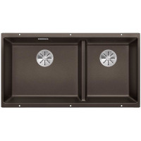 Кам'яна кухонна мийка Blanco SUBLINE 480/320-U Кава під стільницю (523593)