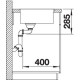Кухонная мойка с нержавеющей стали Blanco SUPRA 400-IF в уровень со столешницей (526350)