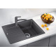 Кам'яна кухонна мийка Blanco ZIA 45 S Compact Алюметалік (524723)