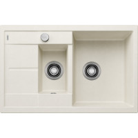 Каменная кухонная мойка Blanco METRA 6 S COMPACT Нежный белый (527114)