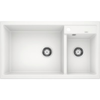 Каменная кухонная мойка Blanco METRA 9 Белый чаша слева (513269)