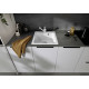 Кам'яна кухонна мийка Blanco NAYA 45 Чорний (526572)