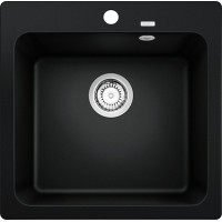 Кам'яна кухонна мийка Blanco NAYA 5 Чорний (526578)
