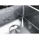 Кухонная мойка с нержавеющей стали Blanco ANDANO 180-IF в один уровень со столешницей (522951)