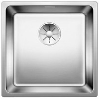Кухонна мийка з нержавіючої сталі Blanco ANDANO 400-IF в один рівень зі стільницею (522957)