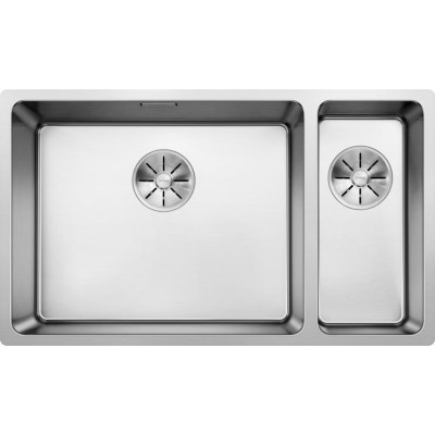 Кухонная мойка с нержавеющей стали Blanco ANDANO 500/180-U Чаша слева, под столешницу (522991)